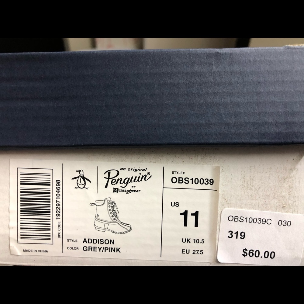 NEW Original Penguin Little Boys Addison Duck Boot - Picture 16 of 16
